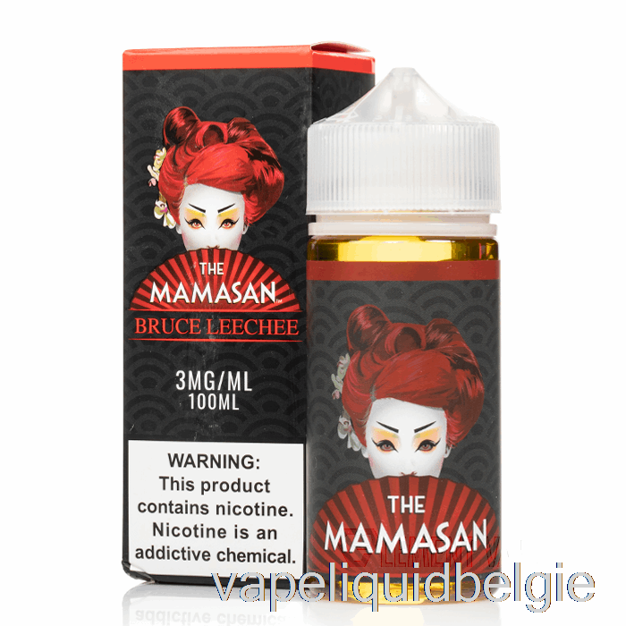 Vape Smaken Bruce Leechee - De Mamasan - 100ml 0mg